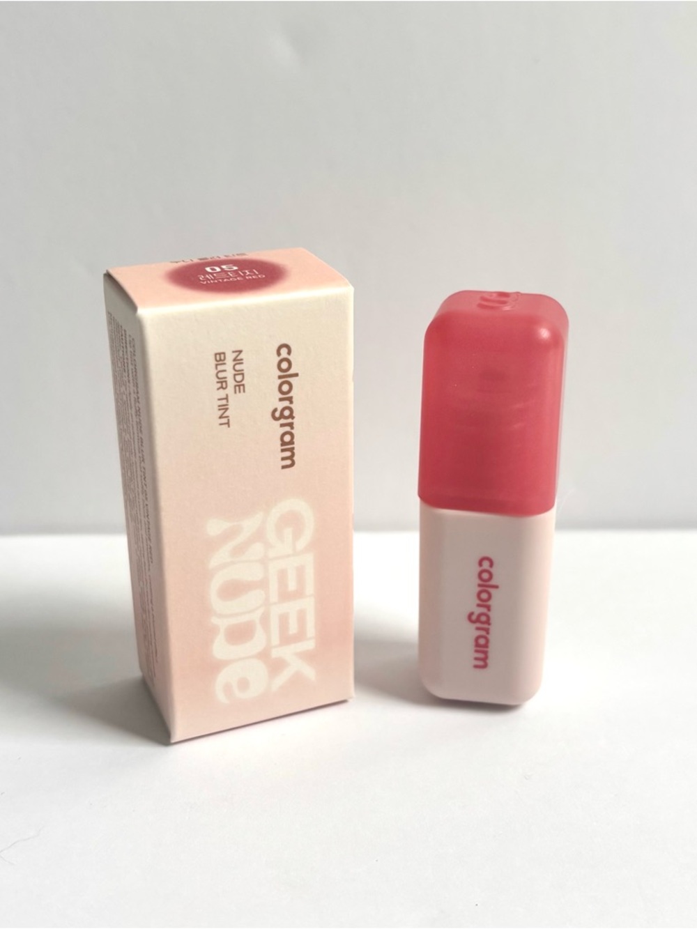 5/$22 COLORGRAM Nude Blur Lip Tint (Shade 05 - Vintage Red)